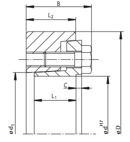 Cone Clamping Elements (RINGSPANN) RINGSPANN RLK608 240x405 — RLK608 240*405 240×405×127 mm